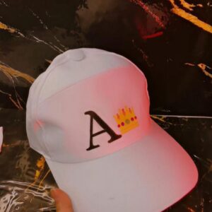 Custom Design White Cap